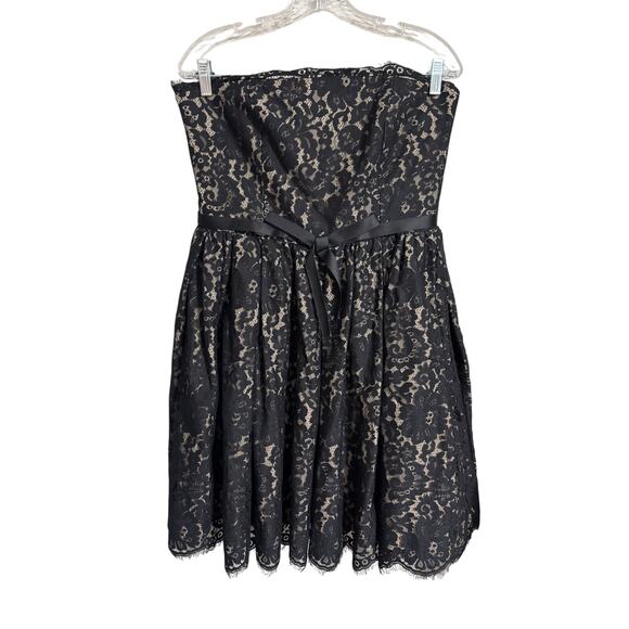 Target + Neiman Marcus Robert Rodriguez Black Lace Party Dress 12 - Picture 1 of 7